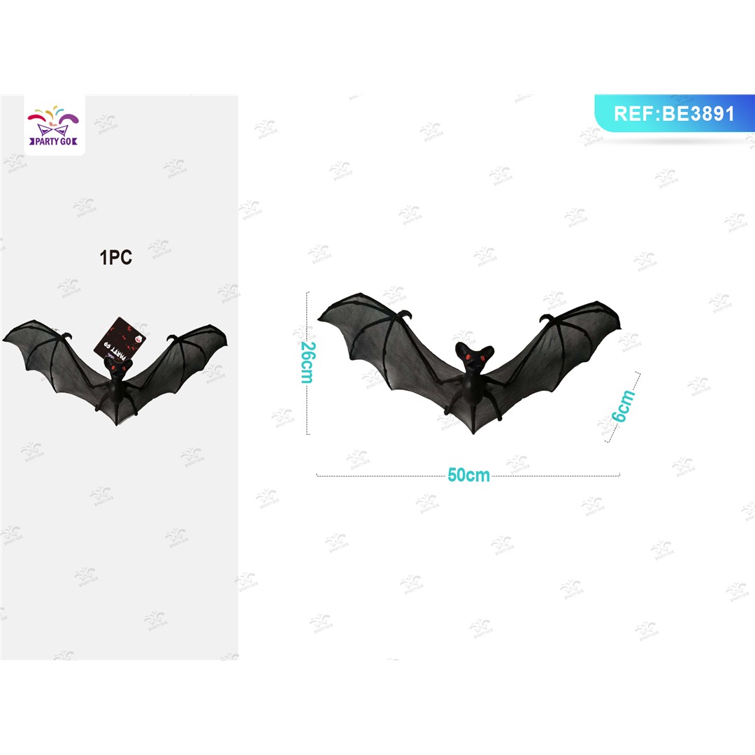 78281 8058617646816 BE3891 halloween pipistrello da appendere in nylon