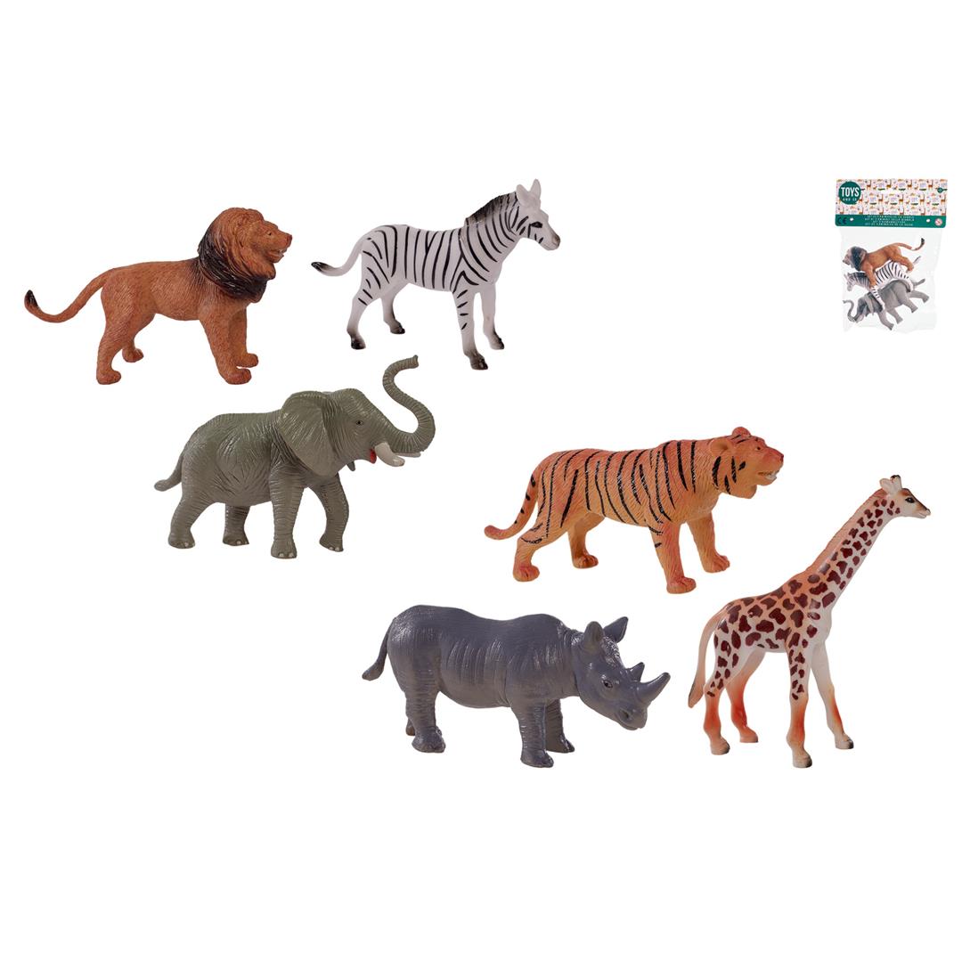 79181 3120370772363 77236 CP ANIMALI FORESTA SAVANA 3PZ