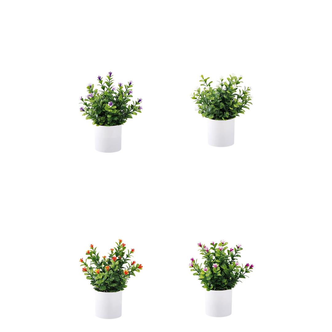 79244 8021785861671 86167 STAR VASO CON FIORI Ø18CM H23CM