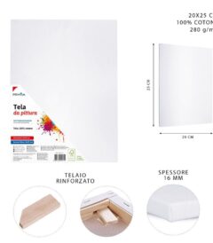 79262 8055769014715 CA901471 tela pittura 20x25cm