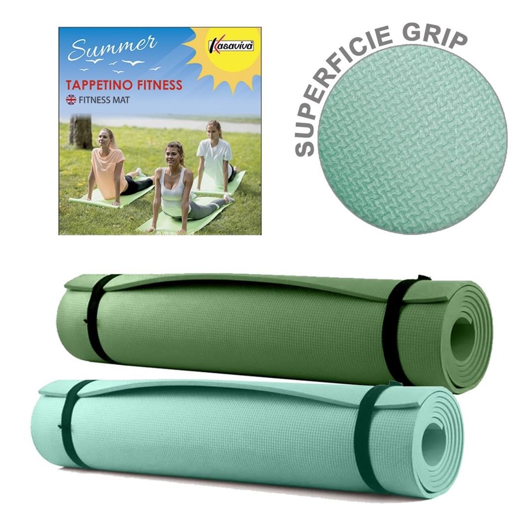 79378 8034116423868 1642386 SAIS FITNESS TAPPETO PER YOGA/GINNASTICA CM.180 X 60