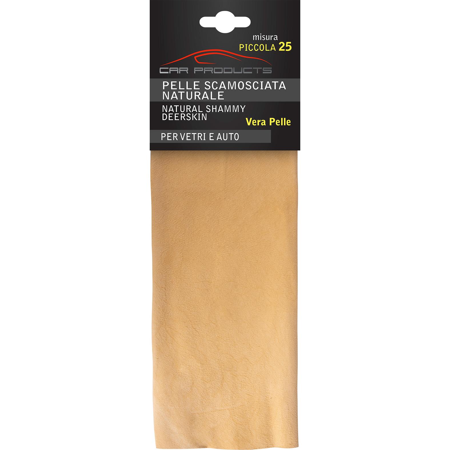 79385 8000061009372 PEL00937A PANNO IN PELLE SCAMOSCIATA PER VTR E AUTO