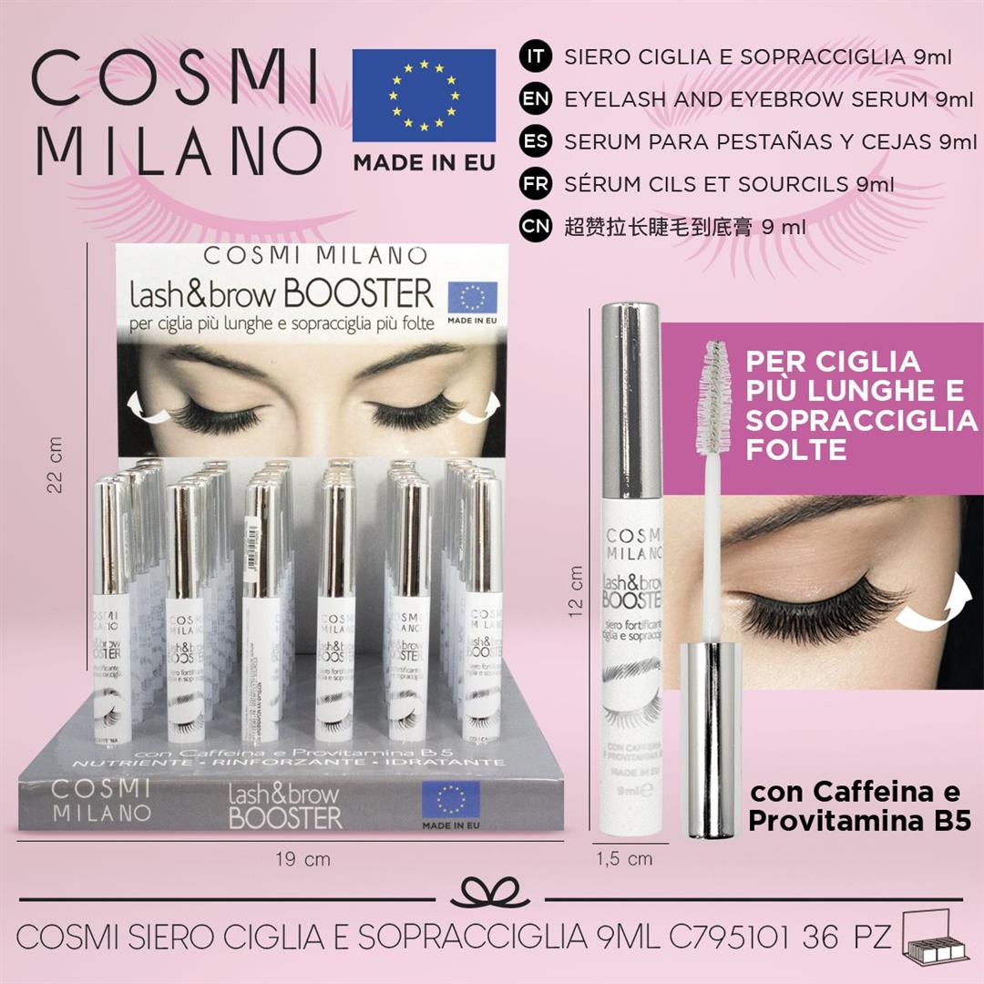 79485 8053285016053 1003984 MASCARA COSMI SIERO LASH BROW BOOSTER 9ML