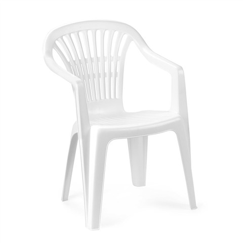79527 8009271862456 189511 VISCIO sedia in resina scilla impilabile bianca