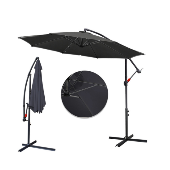 79611 3120370655277 65527 CP ombrellone giardino alluminio a braccio ø300cm warm