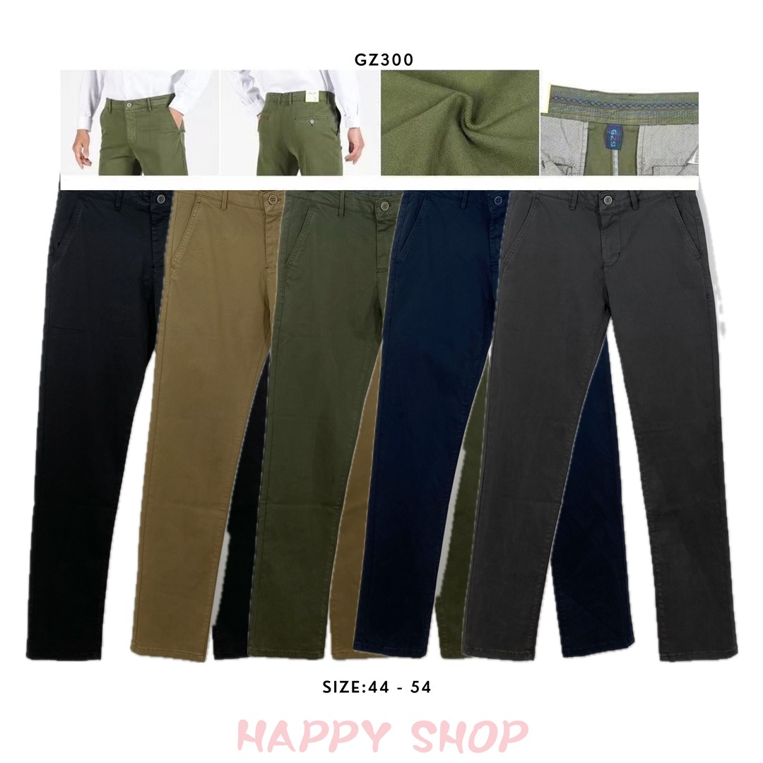 0 9290000007364 GZ300-AI pantaloni uomo chino vita media dritti size:44-54
