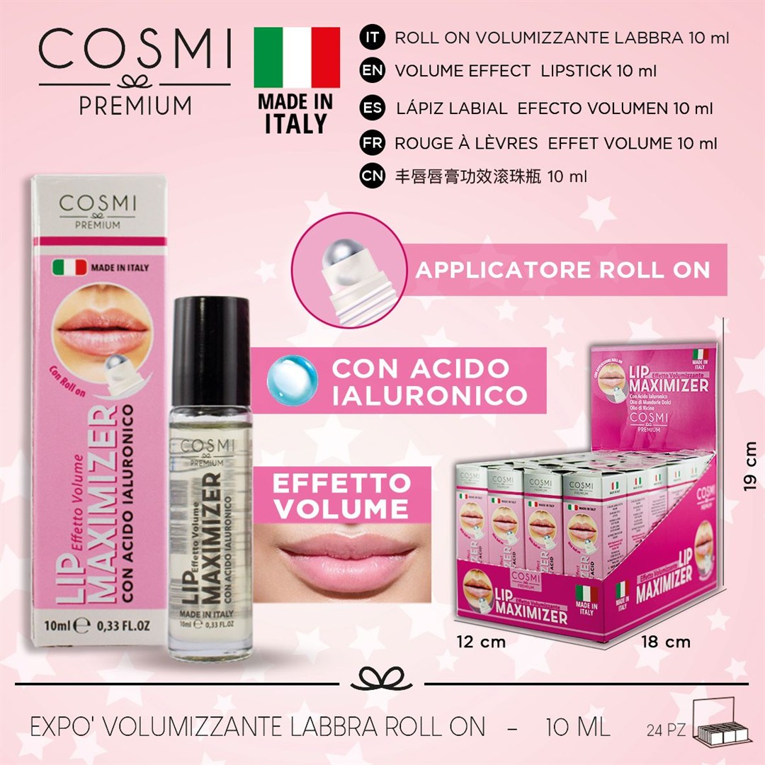 83194 8053285004579 1003512 COSMI lip volumizzante labbra maximizer con acido ialuronico
