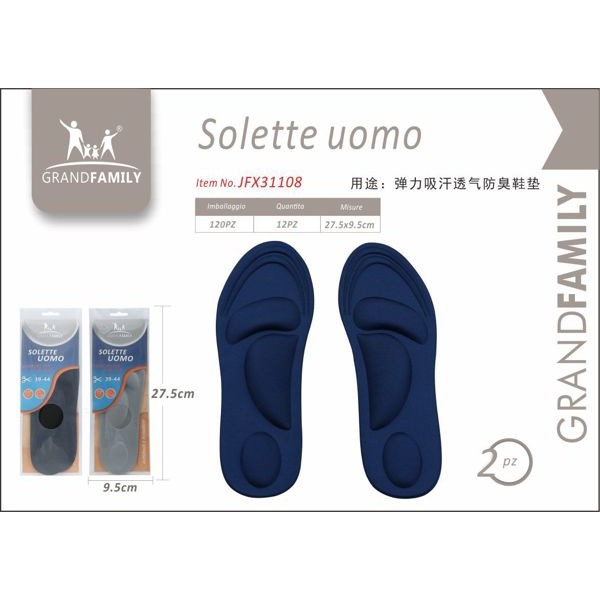 84483 8001689311083 JFX-31108 solette da uomo tg. 39-44