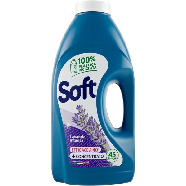 84799 8003640020201 8003640020201 DETERSIVO BUCATO SOFT 2.5LT LAVANDA 45 LAVAGGI