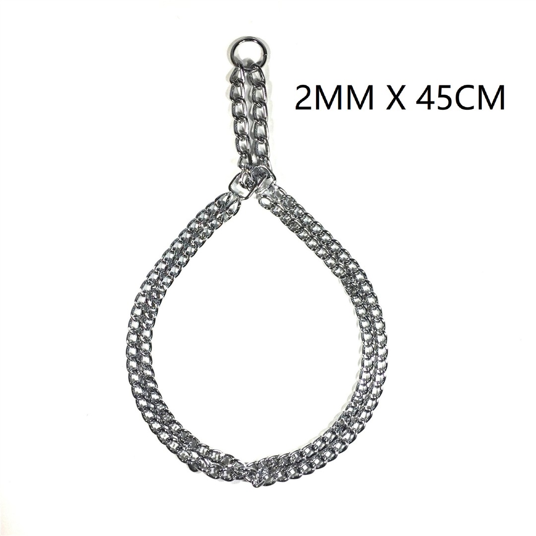 86586 8433298027763 8433298027763 collare per cani in catena 2mmx45cm