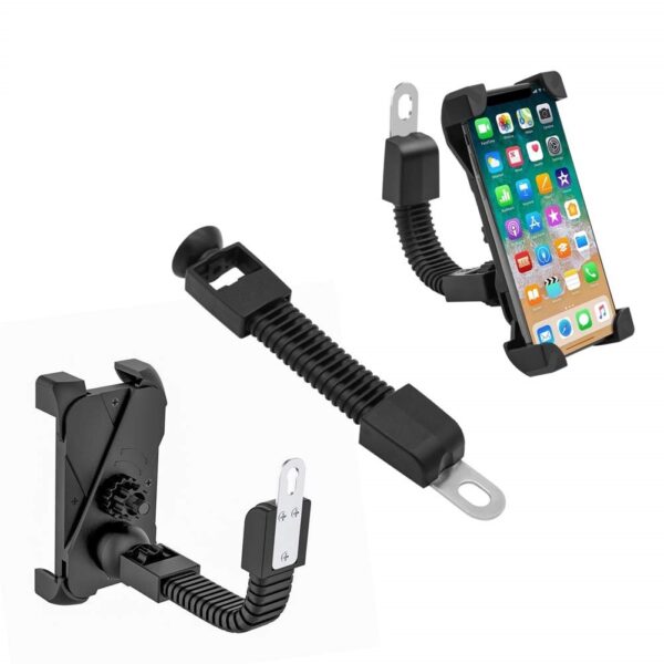 86737 8944870163378 2501002 ONE porta cellulare gps supporto moto per manubrio universale 3,5–7˝ rotabile 360°