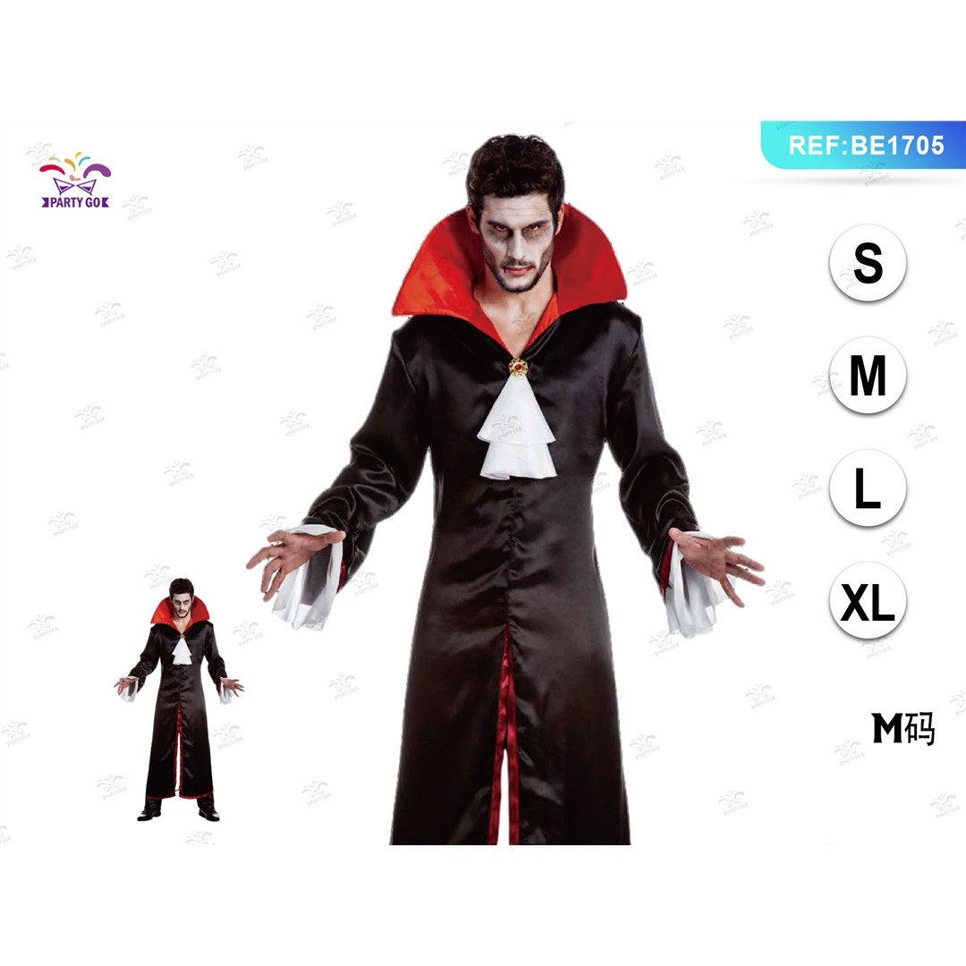 86798 8058617305058 BE1705 halloween costume adulti da vampiro tg.m
