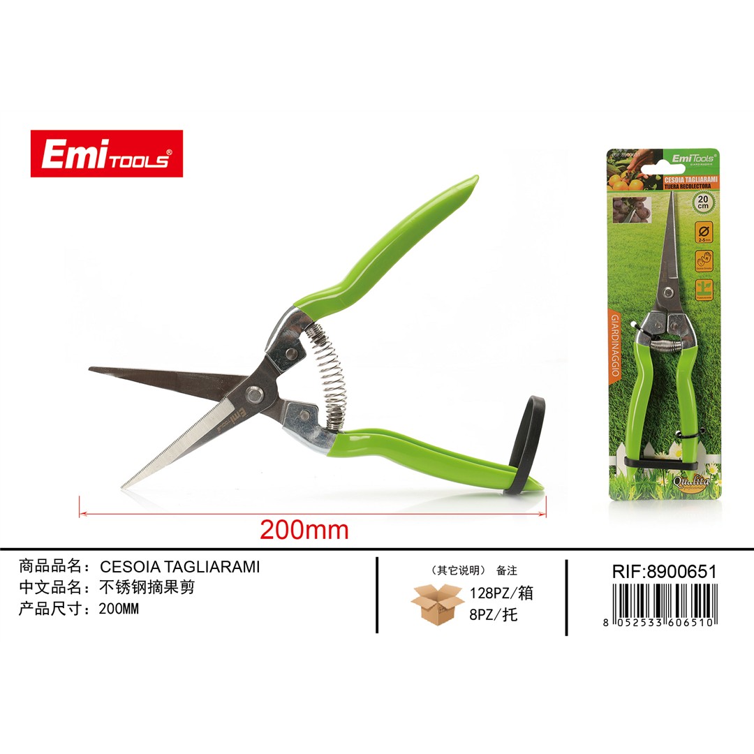 86989 8052533606510 8900651 EMI cesoia tagliarami 200mm
