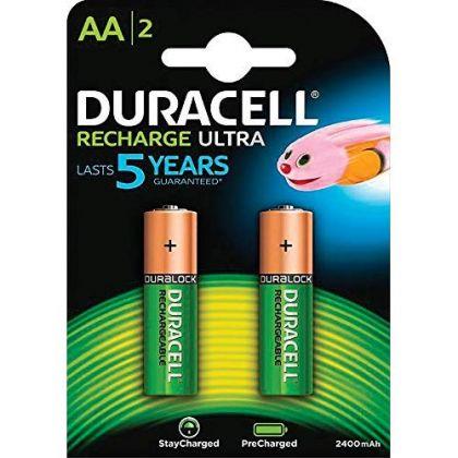 87008 5000394056978 DU74 BATTERIE RICARICABILI STILO AA PILE HR6 1,2V BL.2PZ 2500MAH DURACELL