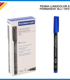 87130 4007817332177 0149081 PENNARELLO INDELEBILE LUMOCOLOR 1MM BLU