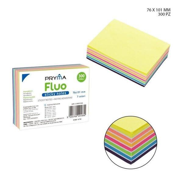 90713 8055769091860 CA909186 POST IT MULTICOLOR FLUO 76X101MM 300 FOGLI