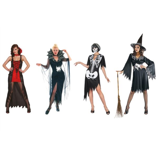 91478 3120370694214 69421 CP costume halloween donna assortito