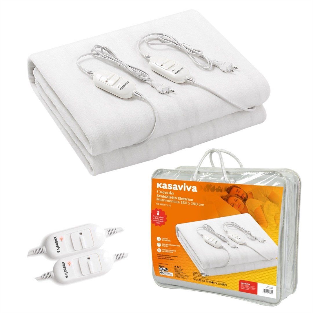 91485 8034116436691 1643669 SAIS termocoperta elettrica per letto matrimoniale cm.160 x 140