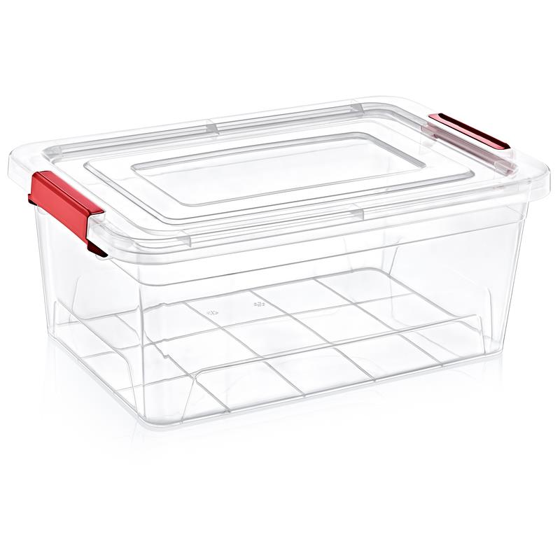 91490 8027458163394 204296 VISCIO box multiuso con coperchio 1lt cm.17,5x11,5x8