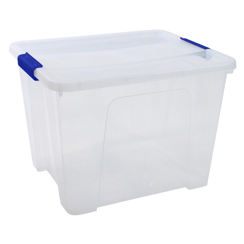 91495 8027458177001 207381 VISCIO box multiuso con coperchio 30lt cm.31x47x29