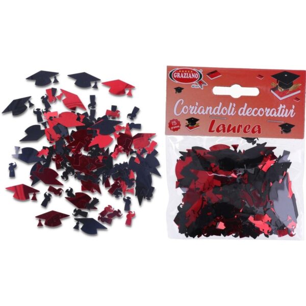 91852 8011684055455 8011684055455 CORIANDOLI DECORATIVI LAUREA 15GR