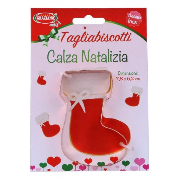 91857 8011684047085 47285 TAGLIABISCOTTI CALZA NATALIZIA