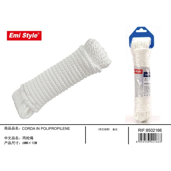 91924 8052533421656 8502165 EMI CORDA NYLON ASS.CM.0,4 X 2000