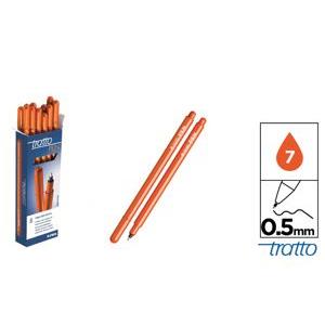 92077 8000825830730 214830707 TRATTO PEN METAL ARANCIONE