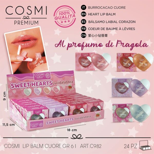 92178 8053285022832 1004686 lip gloss labbra lovely cosmi