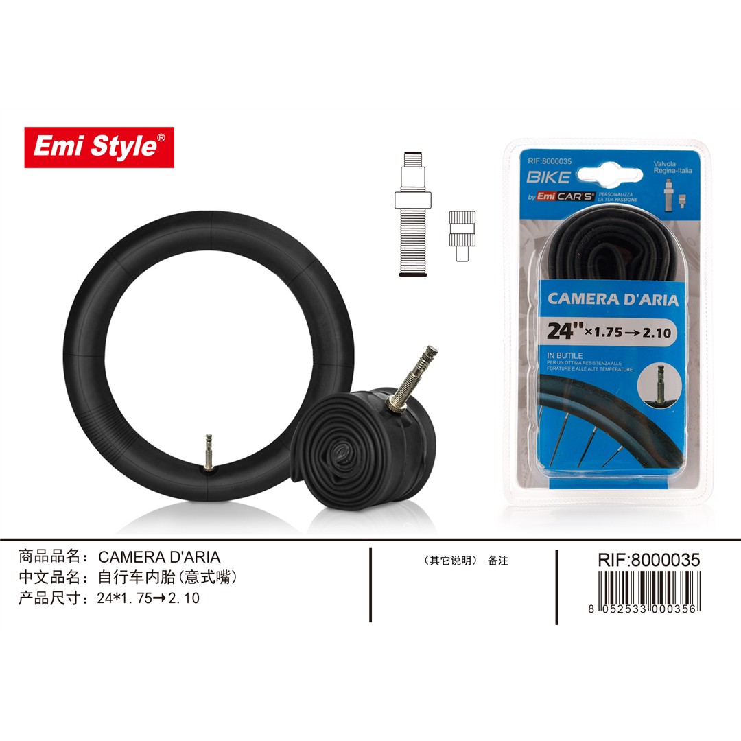 92250 8052533000356 8000035 EMI camera d'aria cm.24" x 1.75-2.1
