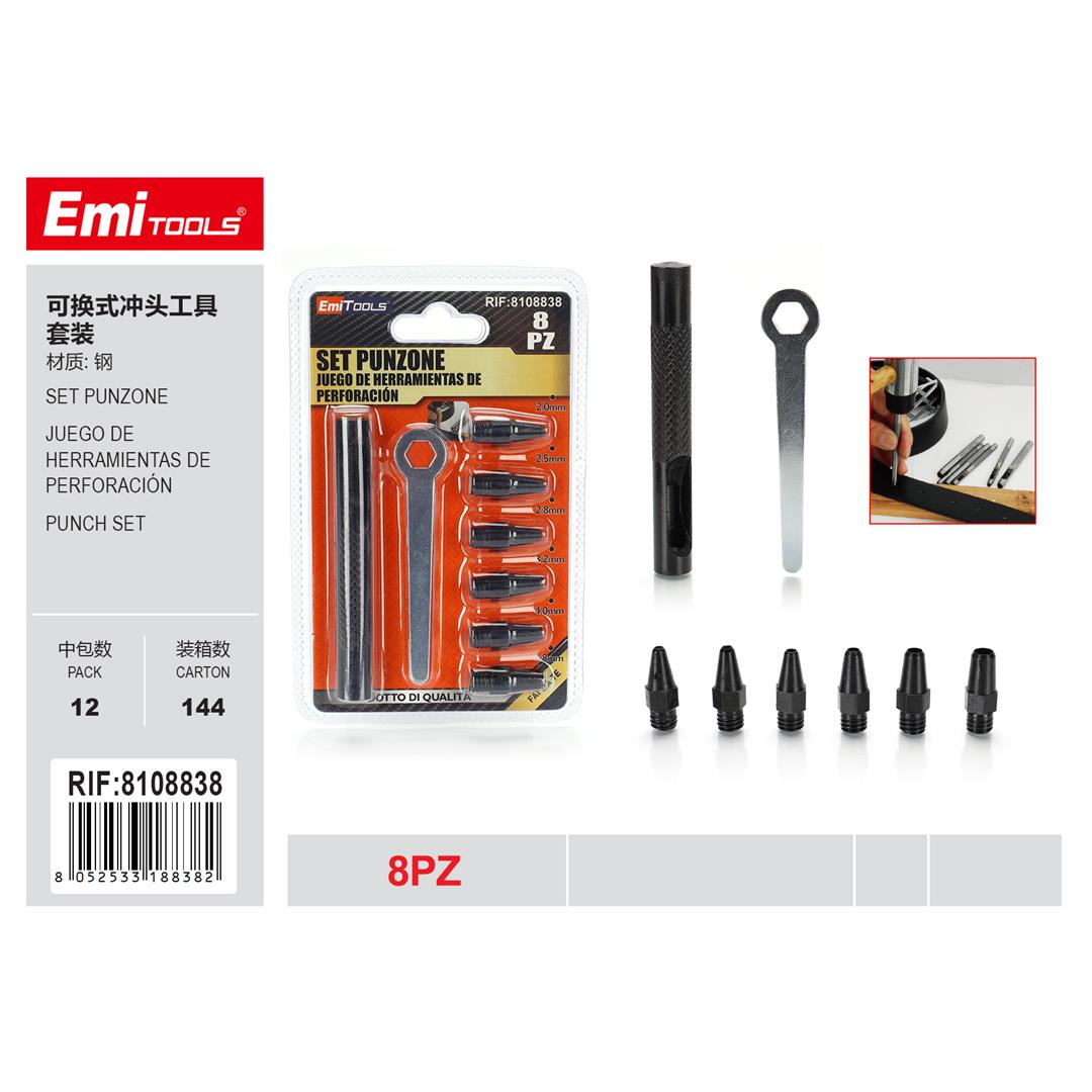 92792 8052533188382 8108838 EMI set punzone 8pz