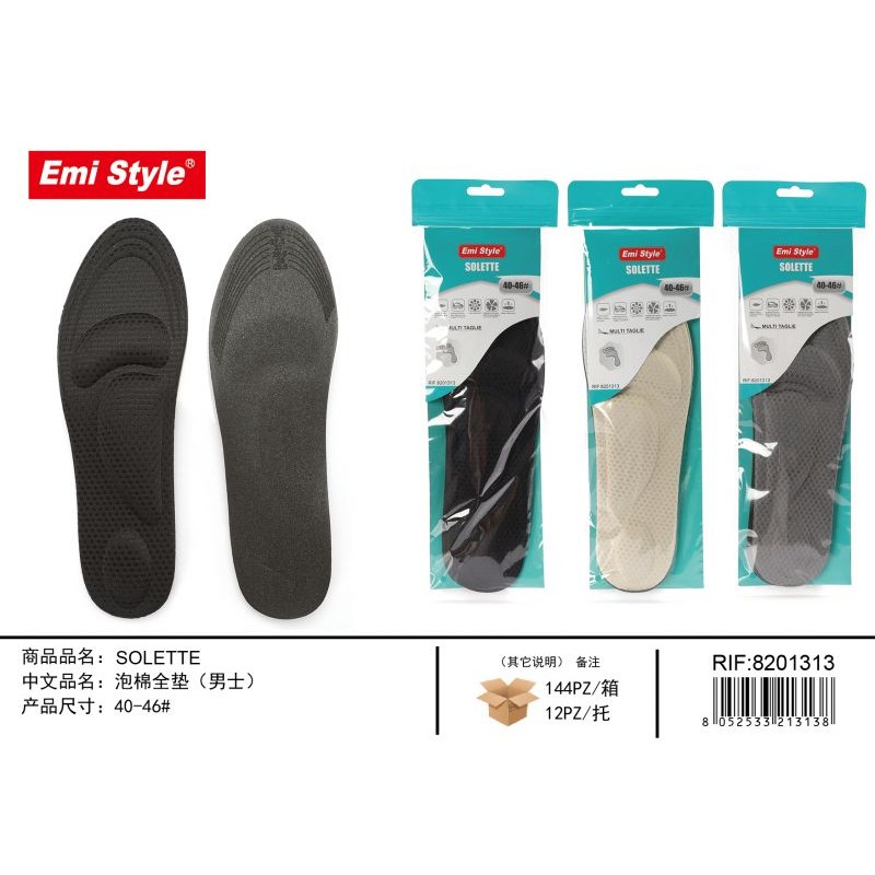92836 8052533213138 8201313 EMI emi solette 40-46#