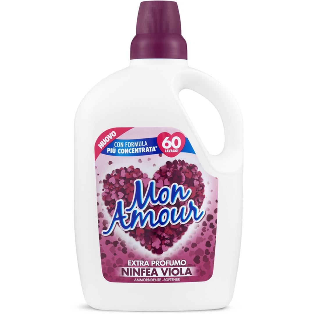 93312 8001280070747 308001280070747 MON AMOUR AMMORBIDENTE 3LT 60 LAVAGGI NINFEA VIOLA