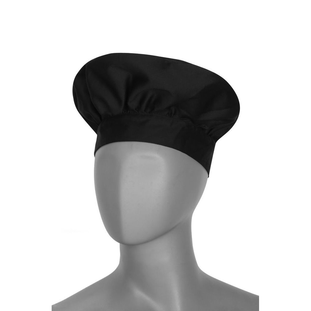 93816 8057014920833 CAP-003A abbigliamento professionale cappello chef unisex nero