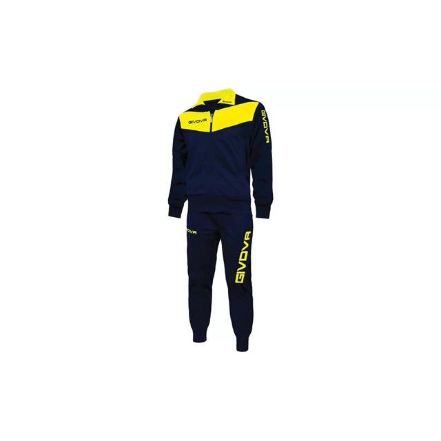 82929 8034044492455 TR018-VISA-BLU/GIALLO-XL TUTA UOMO SPRTIVA GIVOVA VISA TR018 COL.BLU/GIALLO TG.XL 0 9290000001942 TR018-VISA tuta uomo sprtiva givova visa tr018