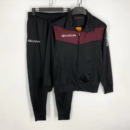 87232 8034044914438 TR018-VISA-NERO/GRANATA-XL TUTA UOMO SPRTIVA GIVOVA VISA TR018 COL.NERO/GRANATA TG.XL 0 9290000001942 TR018-VISA tuta uomo sprtiva givova visa tr018