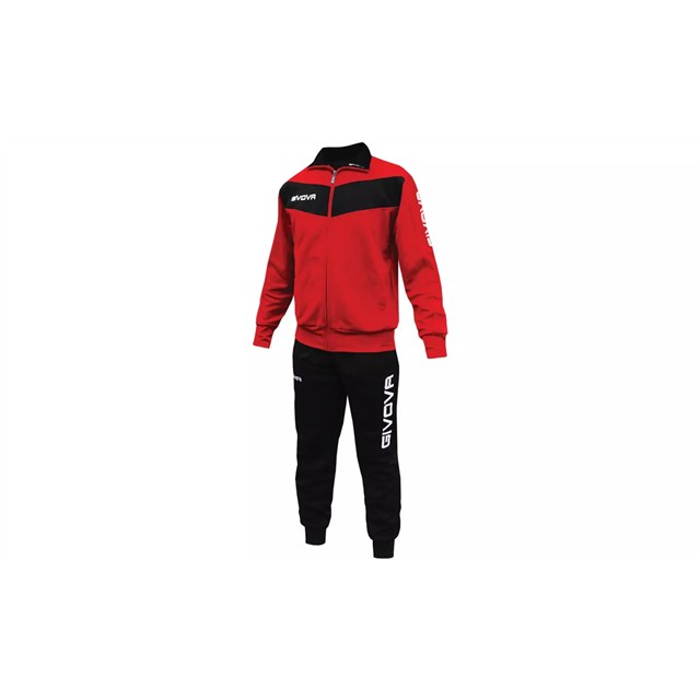 92240 8034044492721 TR018-VISA-ROSSO/NERO-XL TUTA UOMO SPRTIVA GIVOVA VISA TR018 COL.ROSSO/NERO TG.XL 0 9290000001942 TR018-VISA tuta uomo sprtiva givova visa tr018